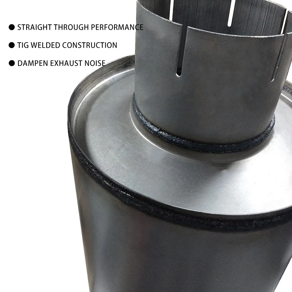 Heavy Truck M-465 Muffler, fits Kenworth Peterbilt Freightliner M-465